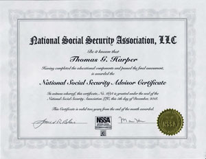 nssa Certificate